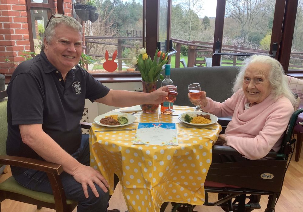 April at Russettings care home