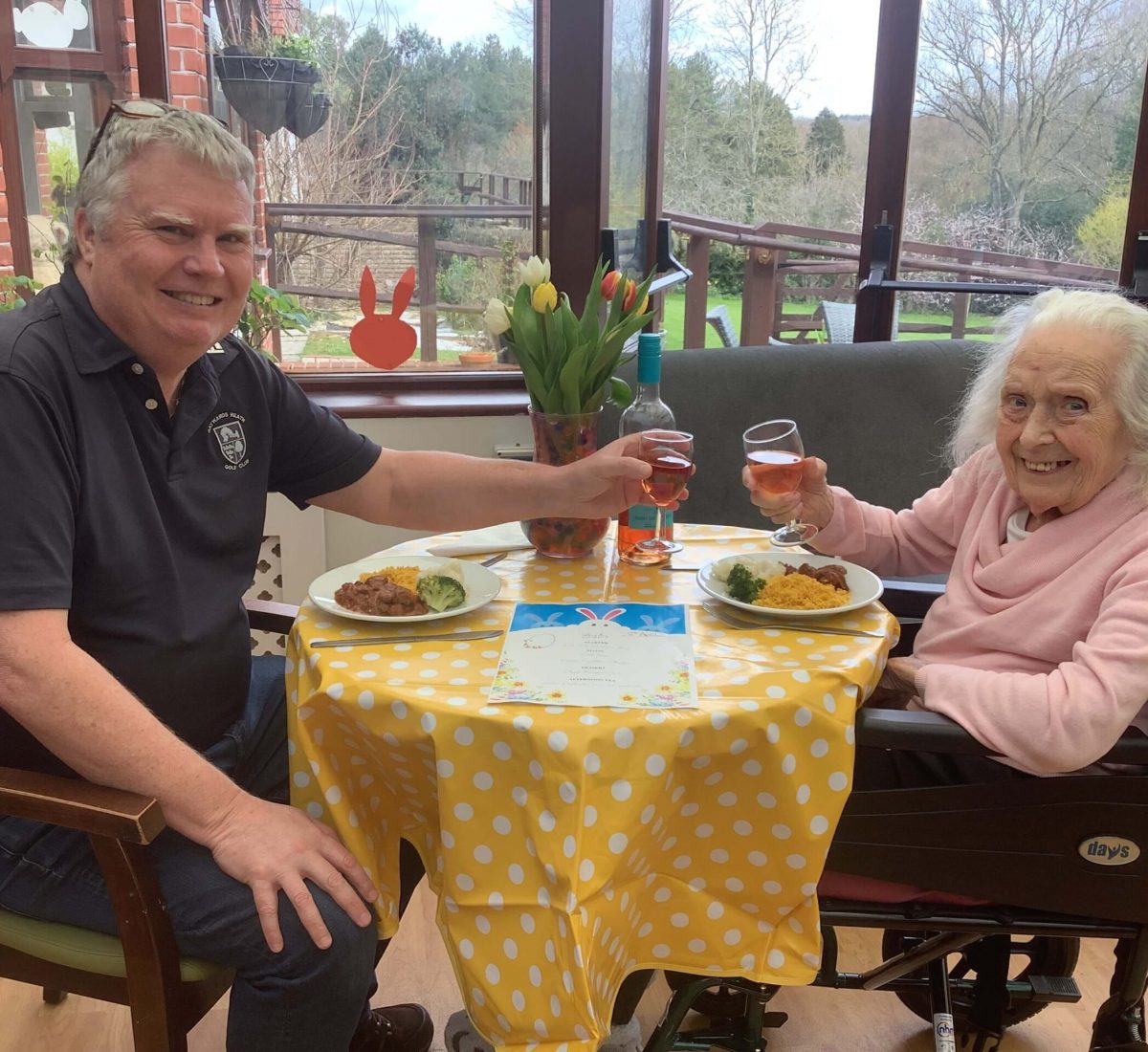 April at Russettings care home