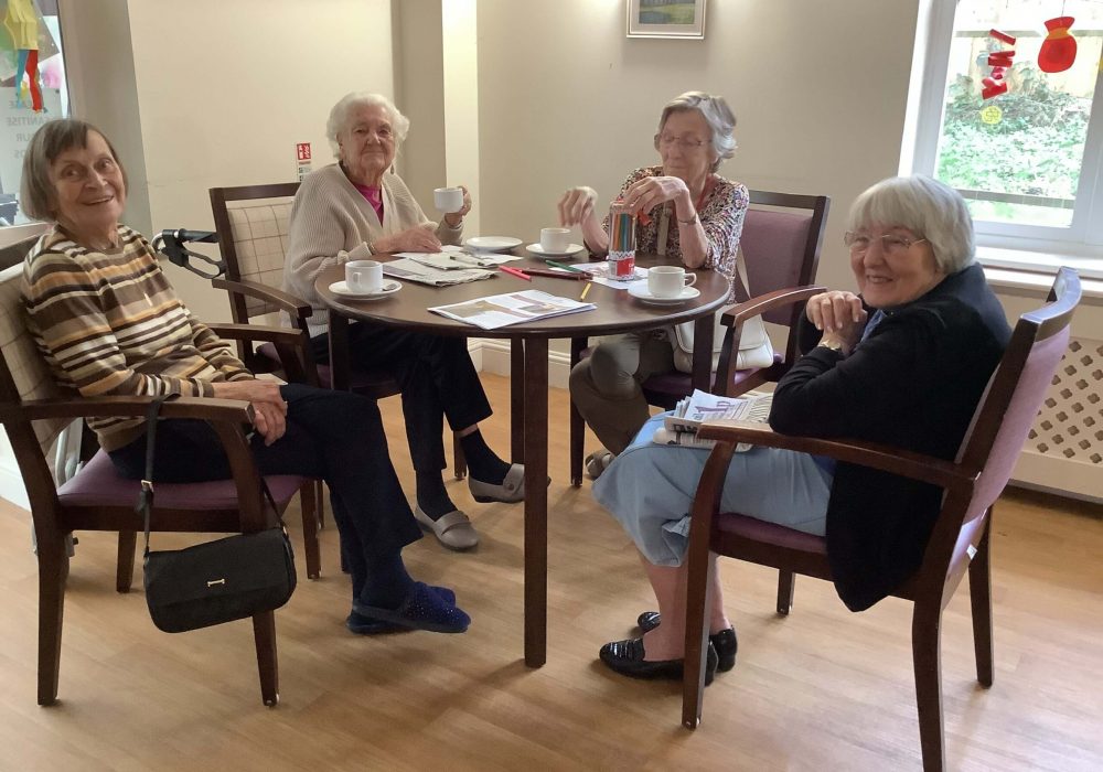 Burns Day at Russettings Care Home